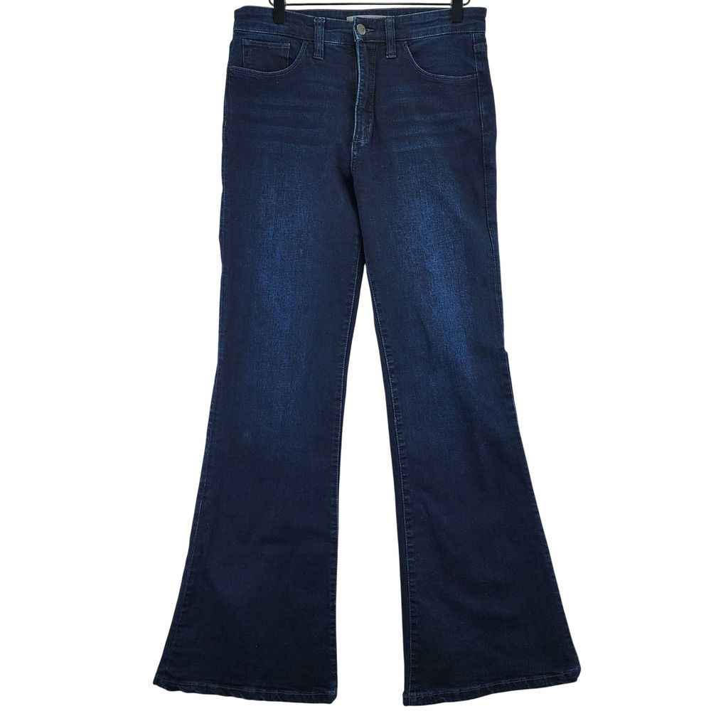JOES JEANS High Rise Flare Leg Veles Dark Wash Denim Jeans Womens Size 29